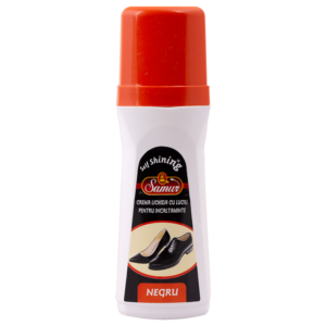 Crema lichida pentru pantofi, negru, 75ml