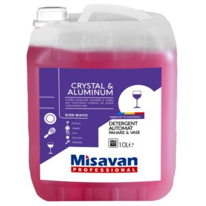 Detergent automat pahare si vase Misavan professional Dish matic Crystal&Aluminum 10l