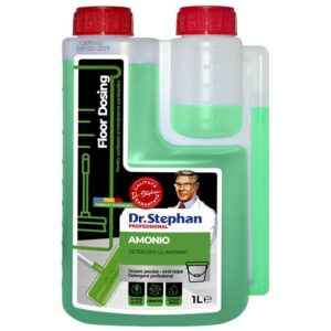 Detergent pardoseli profesional cu dozare precisa cu amoniac, Dr. Stephan Amonio 1L
