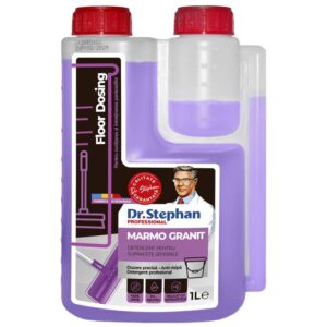 Detergent pardoseli profesional cu dozare precisa pentru suprafete sensibile, Dr. Stephan Marmo granit 1L