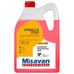 Detergent vase concentrat Misavan Professional Miracle Dish 5l