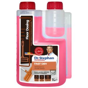 Detergent pardoseli profesional cu dozare precisa cu uscare rapida Dr. Stephan Fast dry 1L