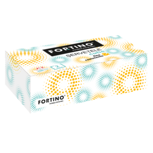 Servetele in cutie Fortino, 2 straturi, 100 bucati/cutie