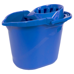 Galeata cu storcator, in culori HACCP - albastru, 15l