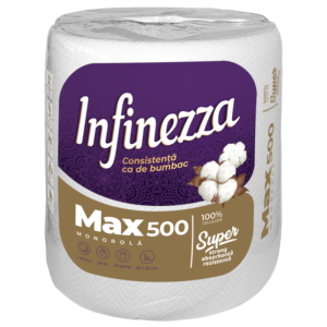 Prosop hartie monorola Infinezza Max 500, 2 straturi, 231 foi