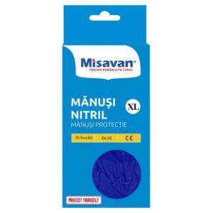 Manusi Nitril Blue 10/Set Xl