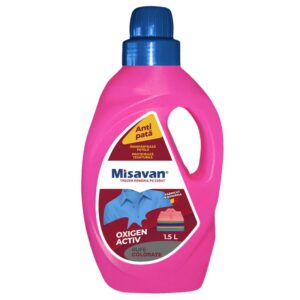 Solutie indepartare pete Misavan Oxigen Activ, rufe colorate, 1.5L