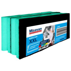 Burete vase XXL Misavan professional, verde, 10 buc/set