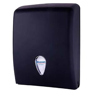Dispenser prosoape pliate V ECO-LINE Negru