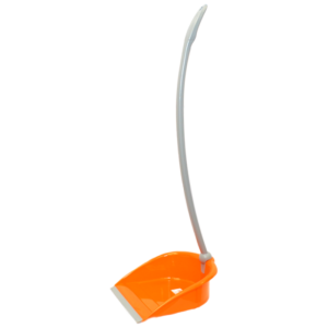 Faras cu coada flexibila ergonomic Misavan, plastic, orange