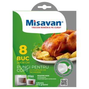 Pungi copt Misavan,  25*38cm, 8 buc