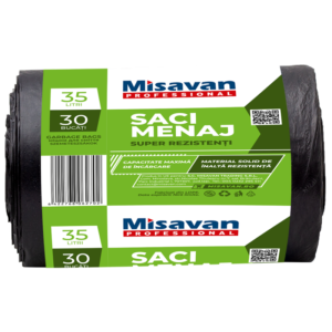 Saci menajeri Misavan professional 35l, 30buc/set