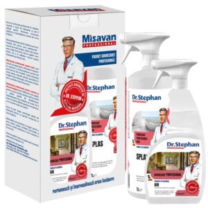 Pachet odorizant baie Dr. Stephan Splas 1l + odorizant camera Dr. Stephan Air 750ml
