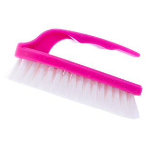 Perie frecat, cu maner, plastic