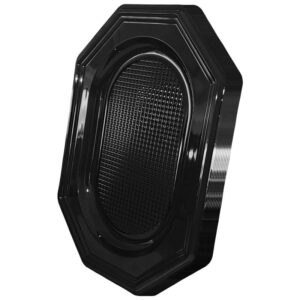 Platou negru 35cm, 10 buc/set