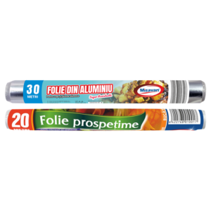 Pachet Folie aluminiu Misavan, 30m + Folie prospetime Misavan, 20m