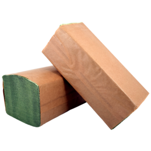 Prosoape hartie pliate V, Premium, verde, 1 strat, 20 seturi/ pachet, 250 foi