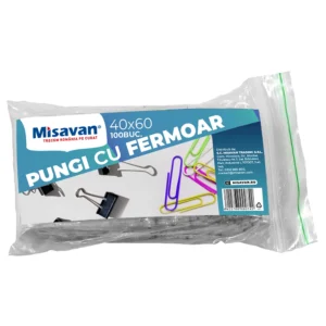 Pungi cu fermoar Misavan, 4*6cm, 100 buc/ set