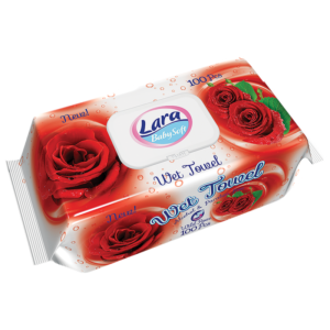 Servetele umede Rose, 100 buc