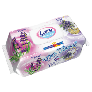 Servetele umede Lavanda, 120 buc