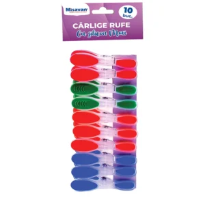 Set carlige rufe Misavan, maxi, silicon, 10 buc/set