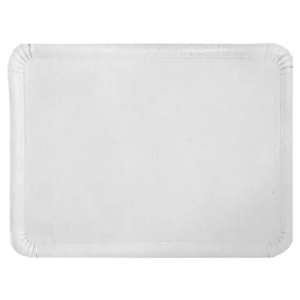 Tavite carton T4 standard, albe, 125*165mm, 100 buc/ set