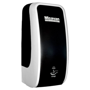 Dozator sapun spuma cu senzor X-LINE Alb-negru